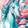 Floral Horse Painting (24)