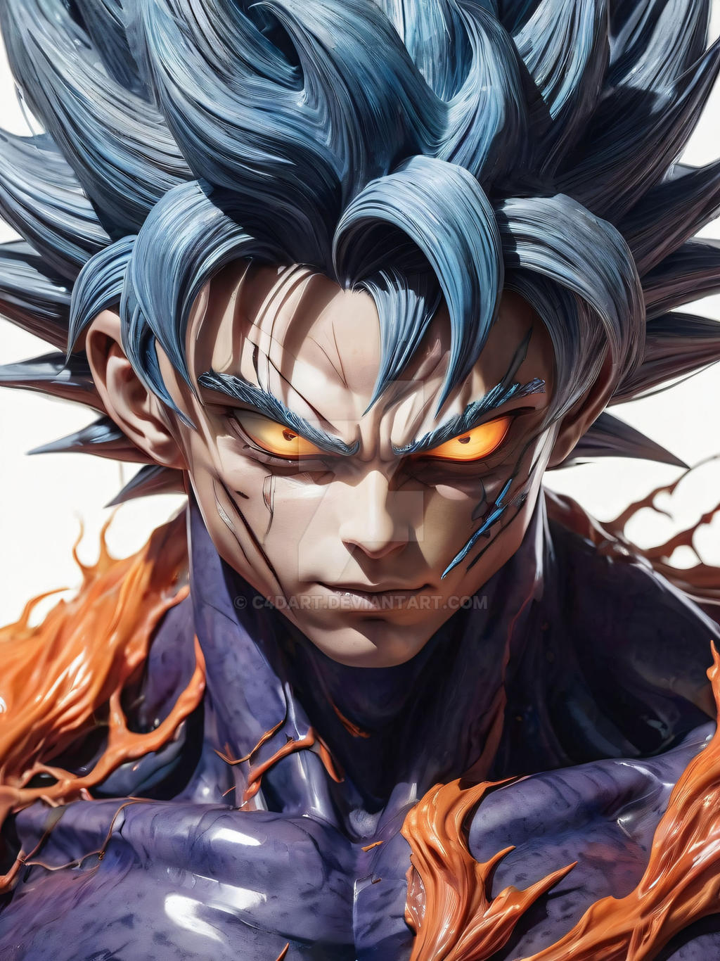 Goku Dragon Ball Z Anime Manga (32) by C4Dart on DeviantArt