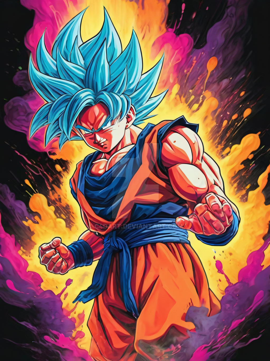Goku CC (Super Saiyan) by TheTabbyNeko on DeviantArt  Anime dragon ball  super, Anime dragon ball goku, Dragon ball super goku