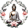 Floral Buddha (6)