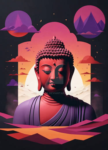 Buddha Low Poly (12)