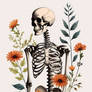 Floral Skeleton Botanical Anatomy (18)