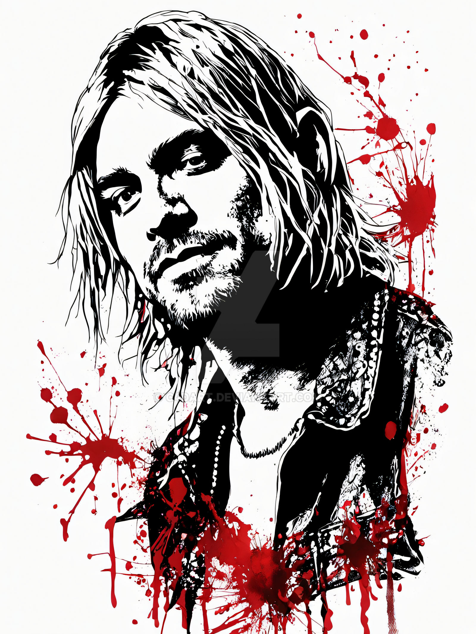 Kurt Cobain Portrait Ink Painting 2 By C4Dart On DeviantArt kurt-cobain-portrait-ink-painting-2-by-c4dart-on-deviantart