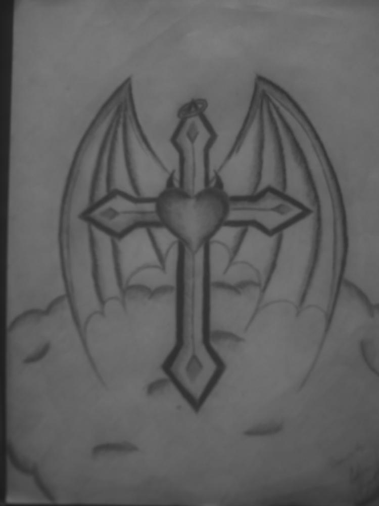 Deval Cross Devil Heart Cross by reaper696 on DeviantArt