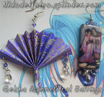 Geisha origami earrings by raffaella131