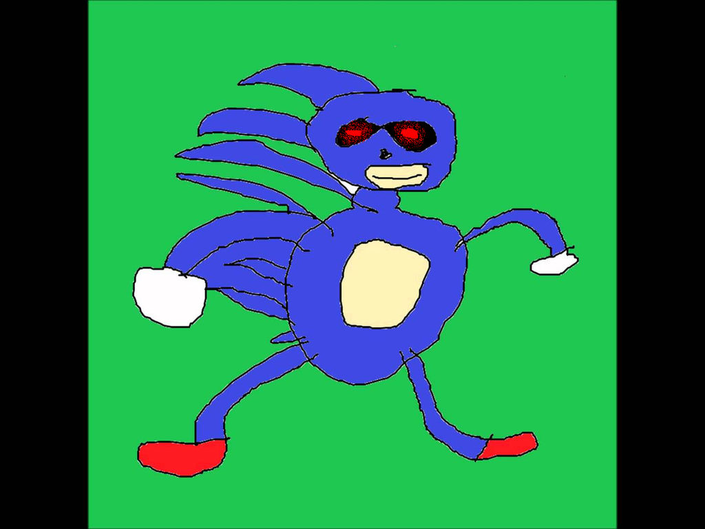 Sanic.PNG by SmashWaffle on DeviantArt