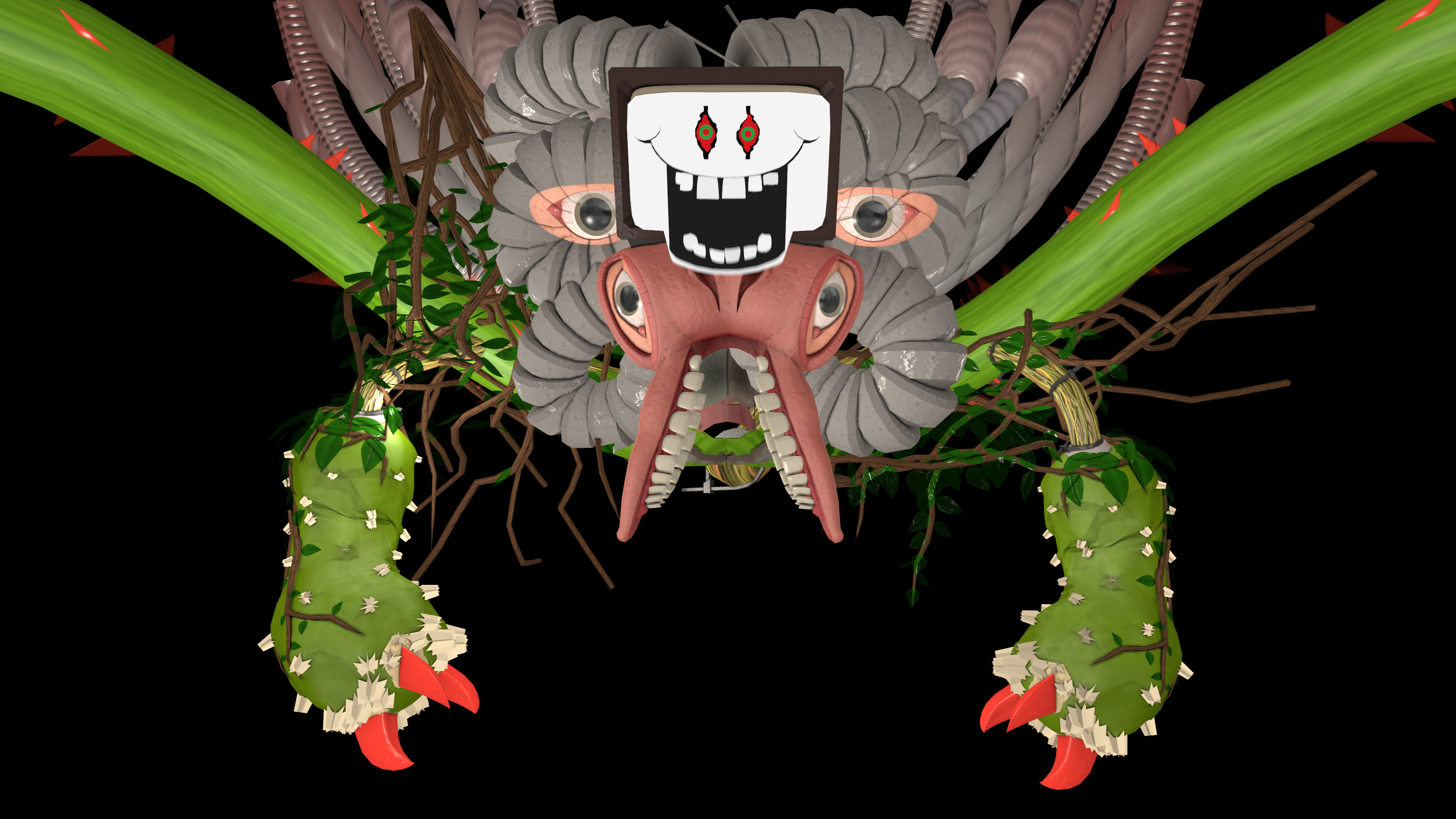 Steam Workshop::OMEGA FLOWEY FACE - COPY