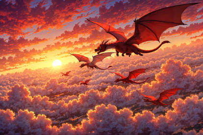 Crimson Soaring Symbol, Swarm - IC