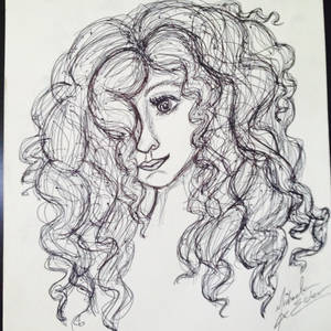 Merida- pen drawing