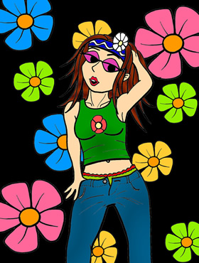 Skye, The Hippie Girl