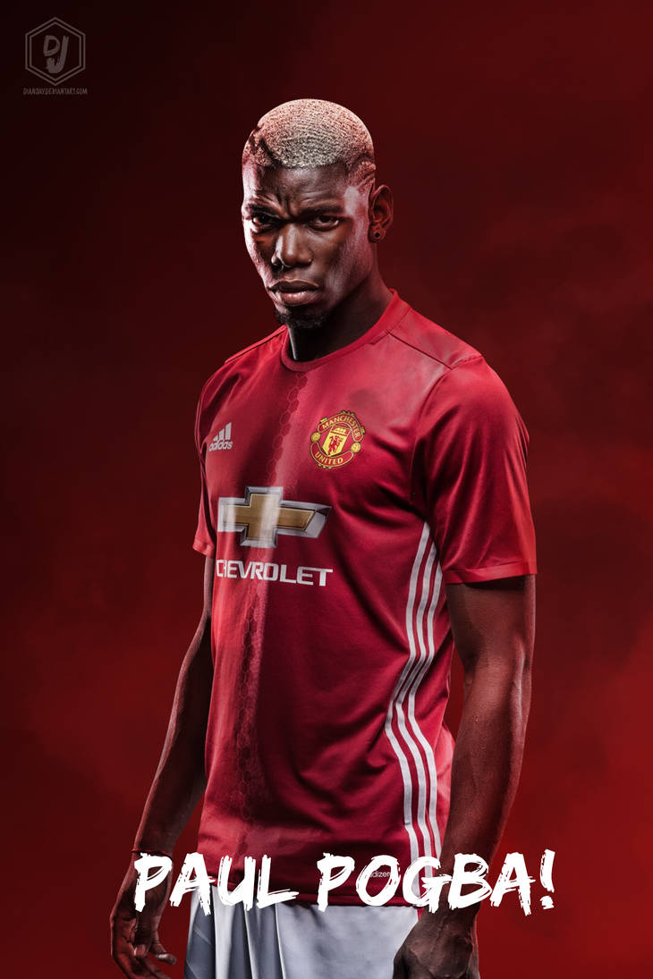 Paul Pogba Manchester United 2016 17 Wallpaper By Dianjay On