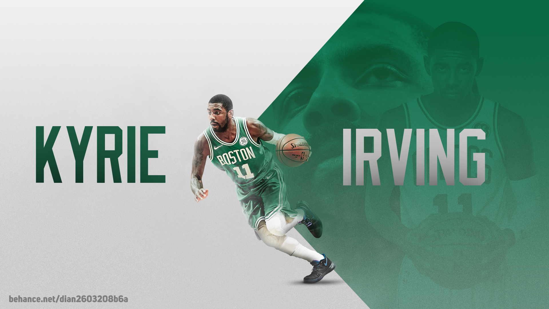 Kyrie Irving Boston Celtics Nba Wallpaper Desktop By Dianjay On