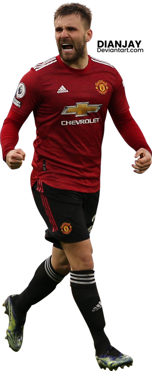 Luke Shaw | PNG Render | Manchester United