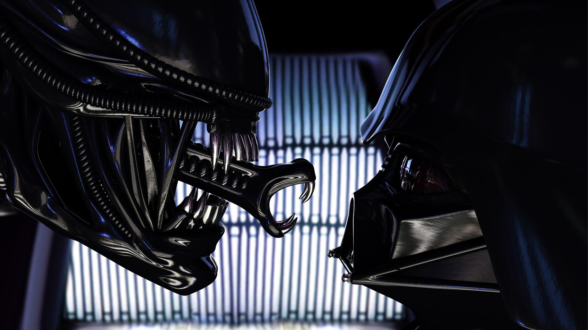 Star Wars dark stars Darth Vader Sith Alien crosso