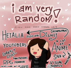 I'm random... m'kay? XD