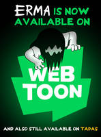 ERMA IS NOW AVAILABLE ON WEBTOON!