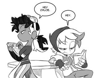 BEHOLD! THE CYBORG GIRLS NAME! by OUTCASTComix
