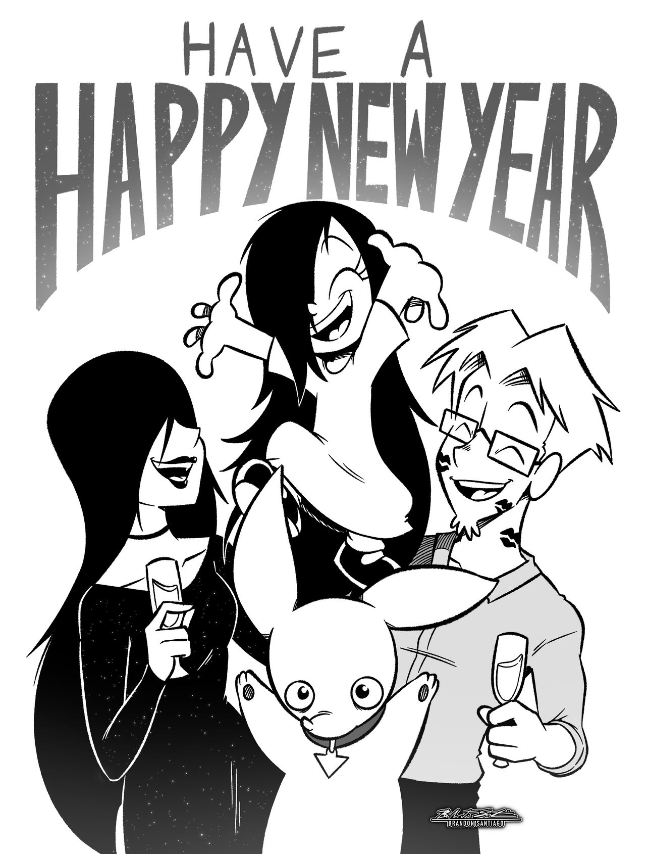 Happy New Year 2025 by on DeviantArt