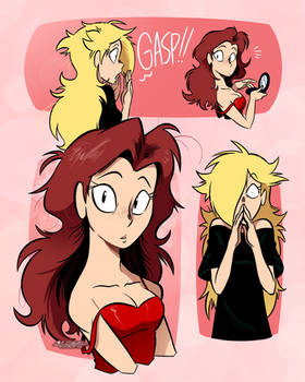 Pauline With Freckles