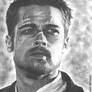 Brad Pitt portrait
