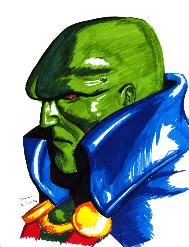 Martian Manhunter sketch