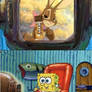 SpongeBob Watching Cadbury Caramel Commercial