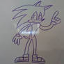 Sonic in Chuck Jones Style