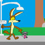 Wile E. Coyote Meets Dot the Mouse