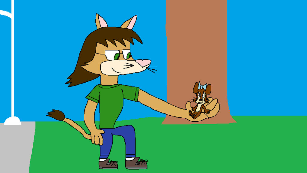 Ricky the Lion Meets Little Giggles by SmashGamer16 on DeviantArt