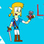 Link and Dot Title Card