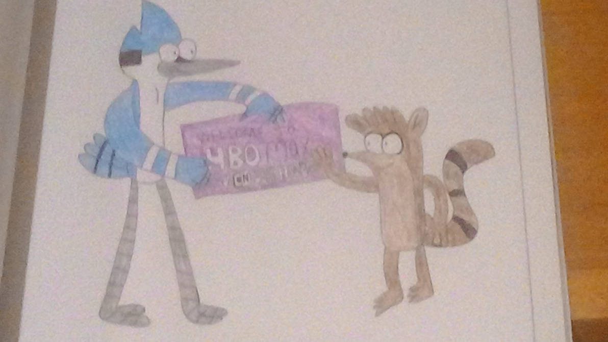 Mordecai and Rigby in HBO Max Welcome Center by SmashGamer16 on DeviantArt