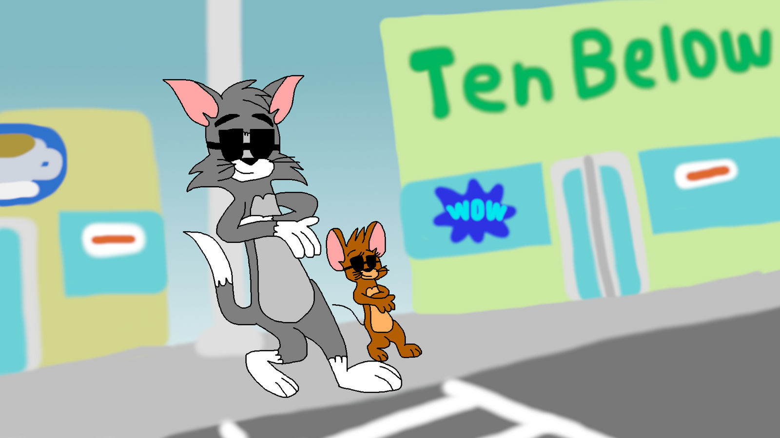 Sky Games Tom And Jerry Food Fight by trevhamilton on DeviantArt