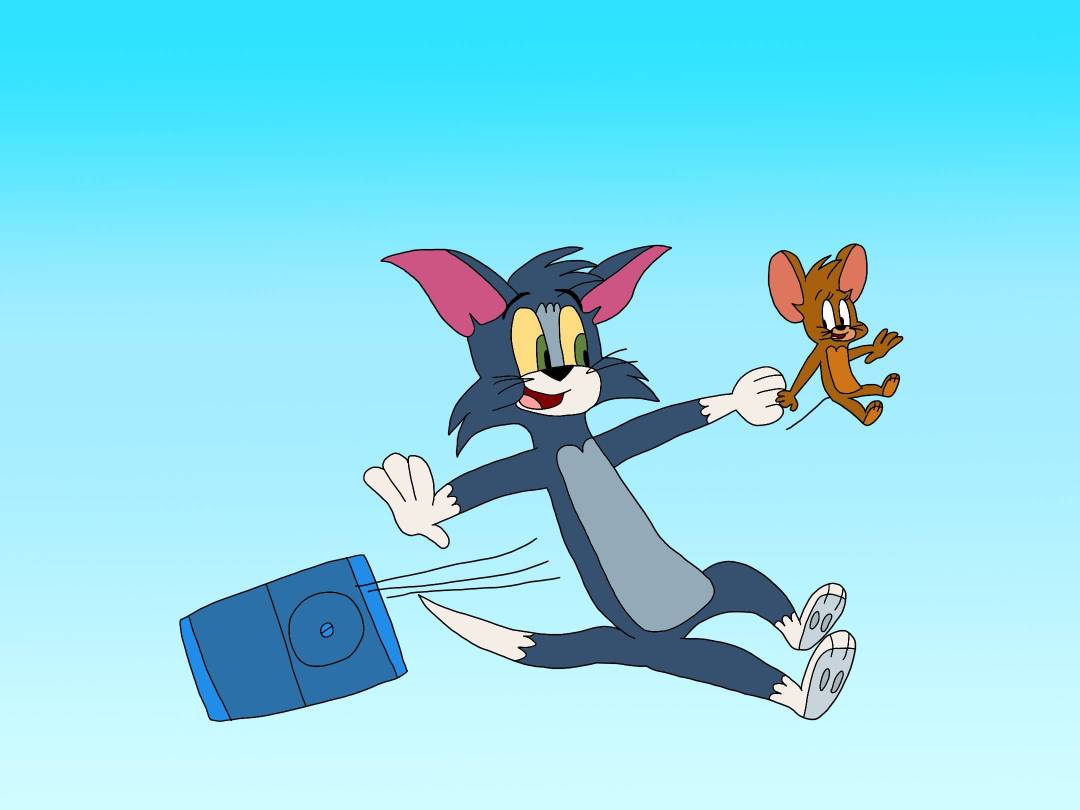 Tom and Jerry Popping Out of a Blu-ray Cover by SmashGamer16 on DeviantArt