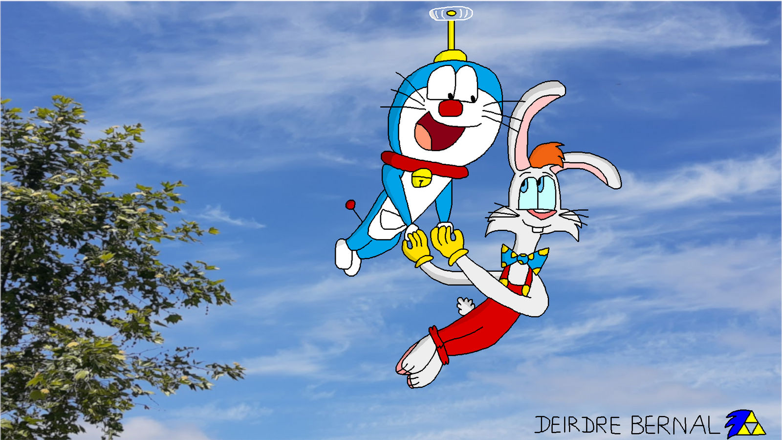 Doraemon Meets Roger Rabbit by SmashGamer16 on DeviantArt