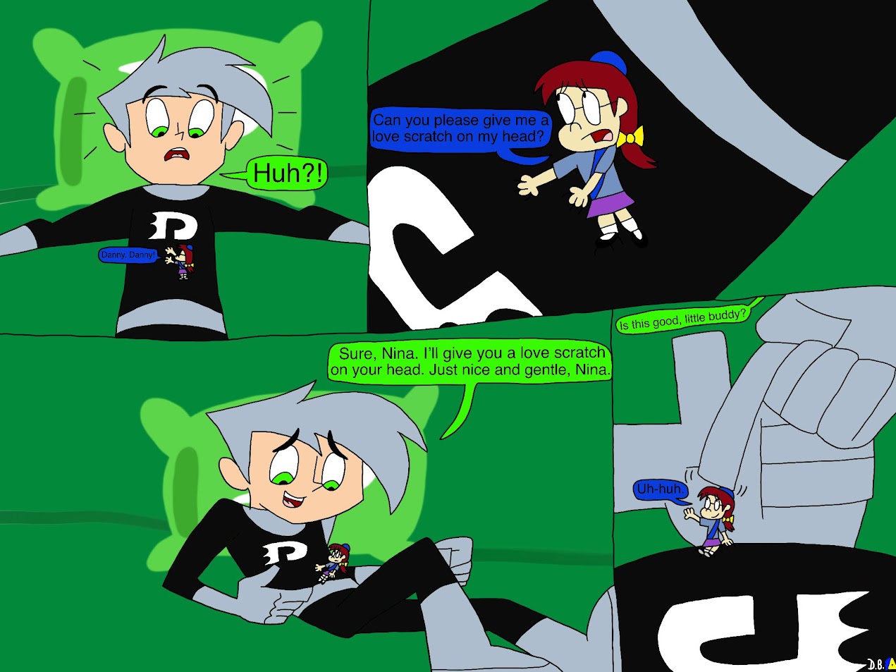 Ghostly Love Scratch Comic By Smashgamer16 On Deviantart