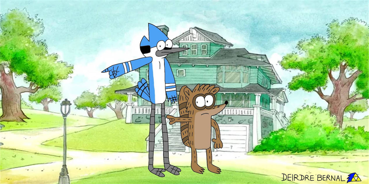 Mordecai and Rigby Doing Debut Poses by SmashGamer16 on DeviantArt