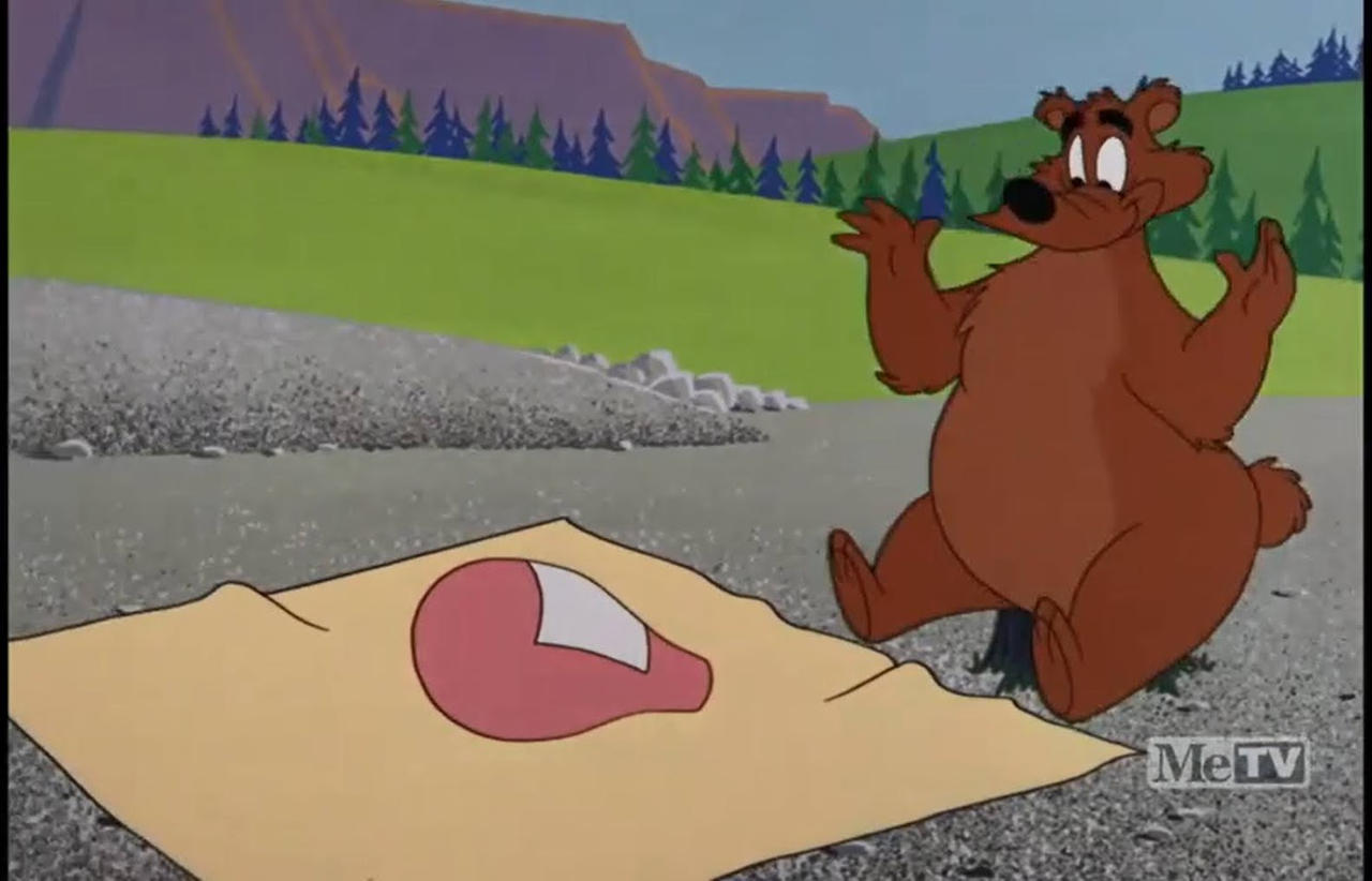 Hello Fatso Fatso the Bear Gets a Ham by SmashGamer16 on DeviantArt
