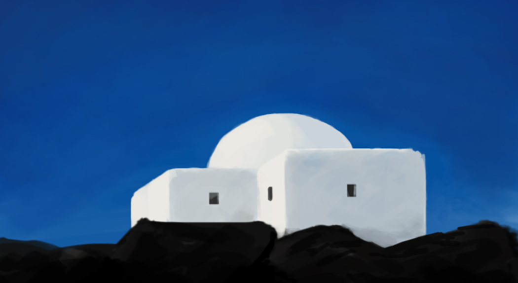 speed paint: building