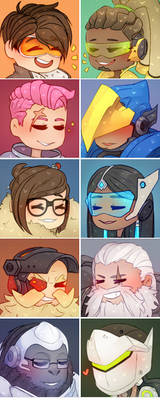 Overwatch Profile Icons (Set 2)