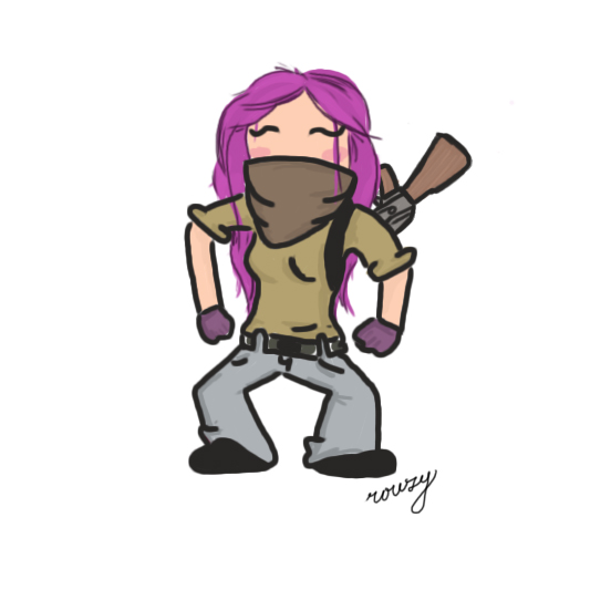 Cs Go Girl Terrorist by itsrouzy on DeviantArt