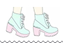 Pastel Shoes