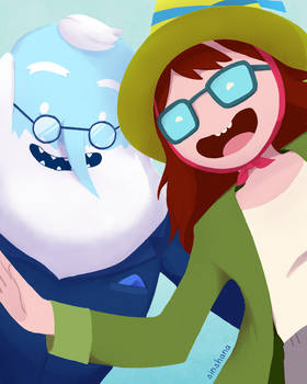 Ice King and Wizard Betty