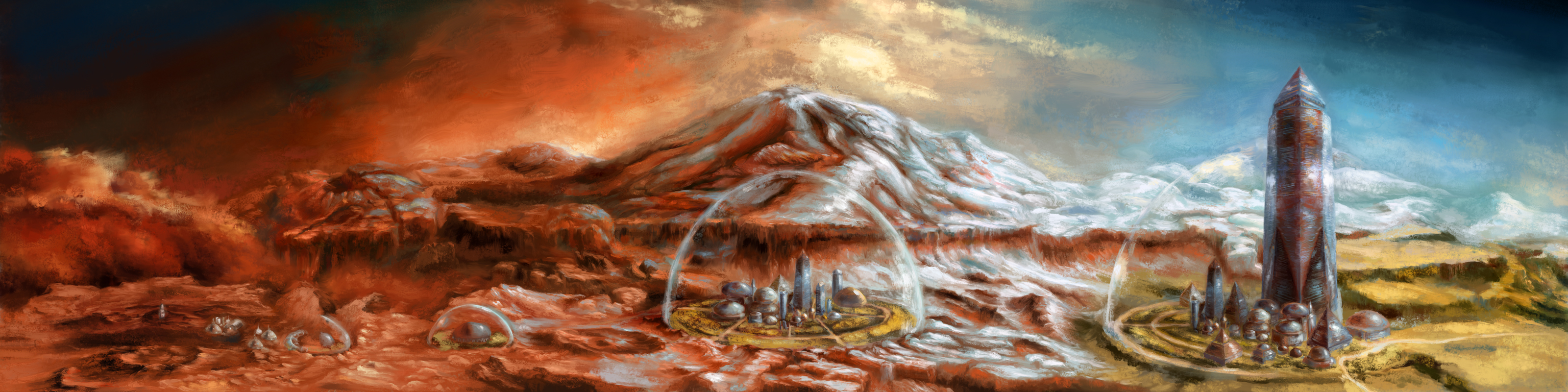 Terraforming of Mars by Vladinakova