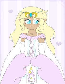 .: Art Trade - Princess Zelda :.