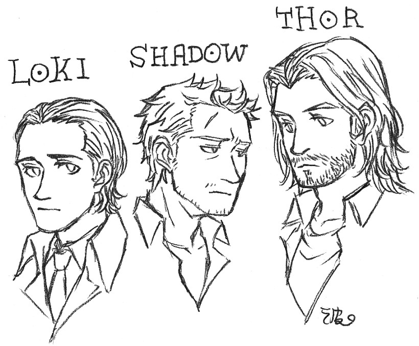 the three sons of Odin