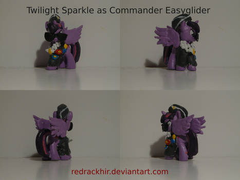 Twilight Sparkle as Commander Easyglider