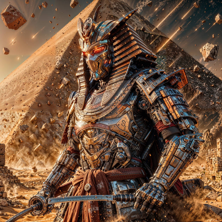 Ancient Egyptian High-Tech Samurai of the future by Stingsman21 on ...