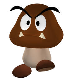 Goomba en 3d