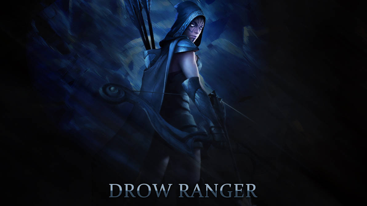 Drow ranger stranger in the wandering Drow ranger stranger in the wandering