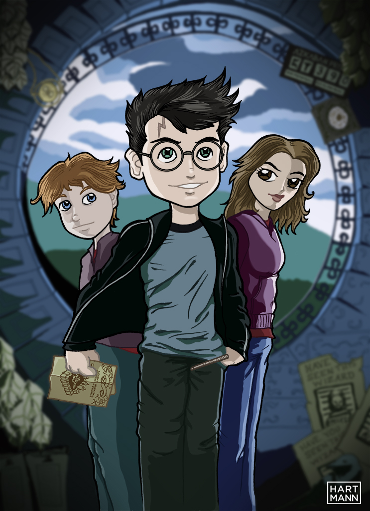 Art Jam2-02 Harry Potter Anime